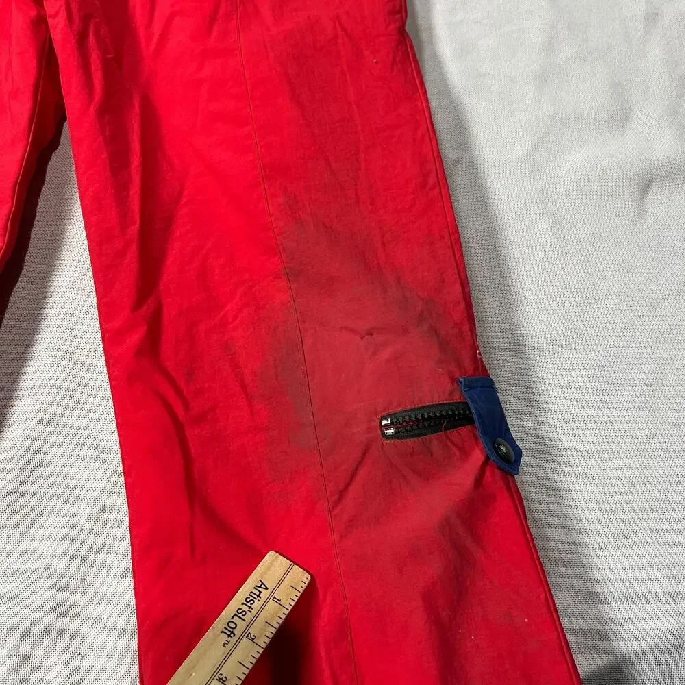 Vintage Ossi Skiwear One Piece Ski Suit Boys Sz XL Snow Suit Snowboard Retro